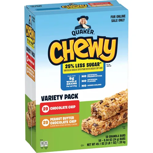 Vista 16 de Quaker Barras de granola masticables, S'mores, 58