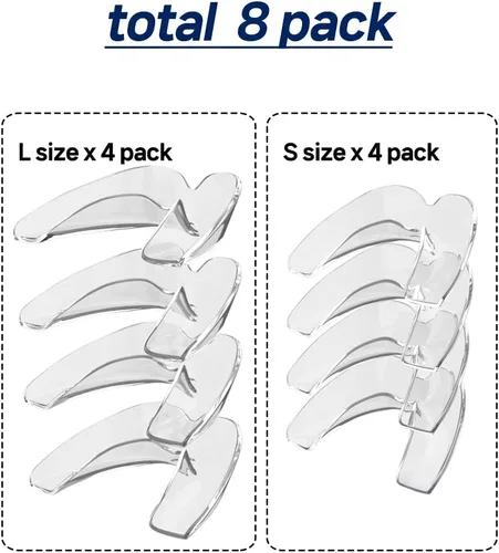 Vista 6 de Coordi Life Hush Strips - Protectores nocturnos para apretar, moler, protector bucal moldeable personalizado para un mejor sueño, boquilla