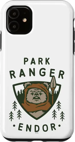 Vista 8 de Funda para iPhone 16 Star Wars Ewok Park Ranger Endor