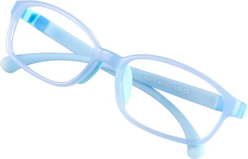 Vista 10 de VisionGlobal Lentes de bloqueo de luz azul para niños, antifatiga ocular y borrosos, gafas de computadora, antirreflejos