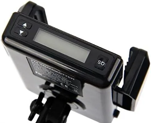 Vista 5 de Soporte de carga para transmisor FM todo en uno para automóvil, puerto USB, soporte giratorio de cuello de cisne para iPhone 8, iPhone SE, iPod Nano