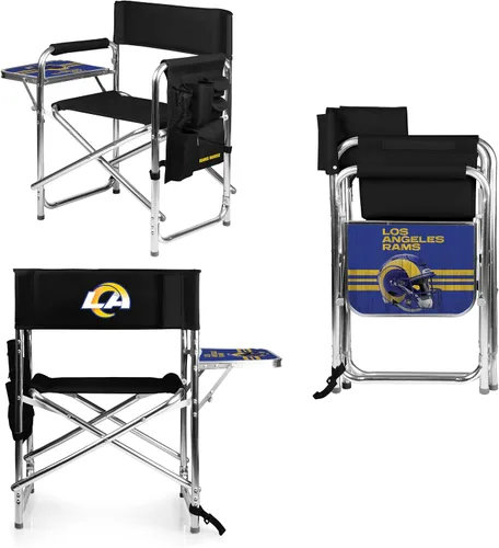 Vista 35 de Picnic TIME NFL Unisex-Adult NFL Sports Chair with Side Table, Beach Chair, Camp Chair for Adults
