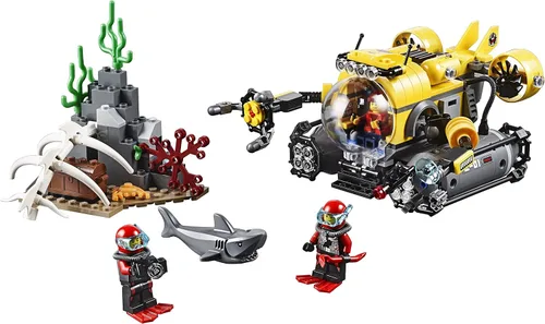 Vista 4 de LEGO City Deep Sea Explorers 60092 Kit de construcción submarino