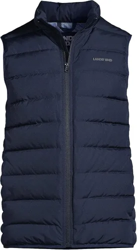 Vista 5 de Lands' End Chaleco acolchado de plumón para hombre