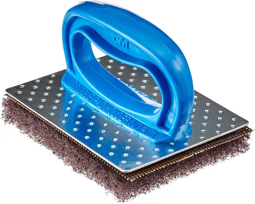 Vista 2 de 3M Scotch-Brite - Kit de soporte profesional para plancha, 4 x 5.25, azul/acero, 1 juego
