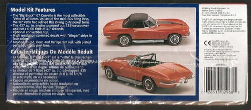Vista 6 de 852968 1/25 67 Corvette 427 Roadster por Revell