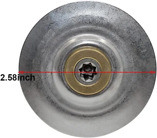 Vista 3 de Anbige Piezas de repuesto 6 Point Fusion Blade Cutter Asamblea 4980, compatible con Oster Osterizer Blender