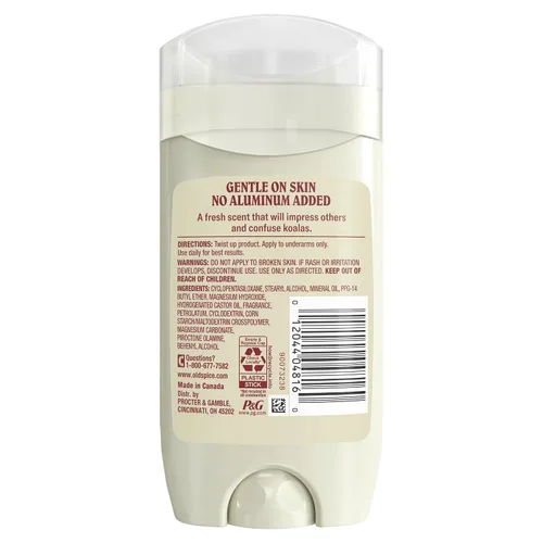 Vista 2 de Old Spice GentleMan's Blend Desodorante Eucalipto con aceite de coco, sin aluminio, 3.0 oz