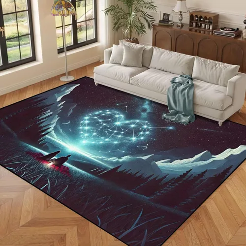 Vista 67 de Alfombras 3D de 3 x 5 pies, color rosa 3D, para dormitorio, lavandería, sala de estudio, alfombra realista de gotas de agua gris plateado 3d rosa 09