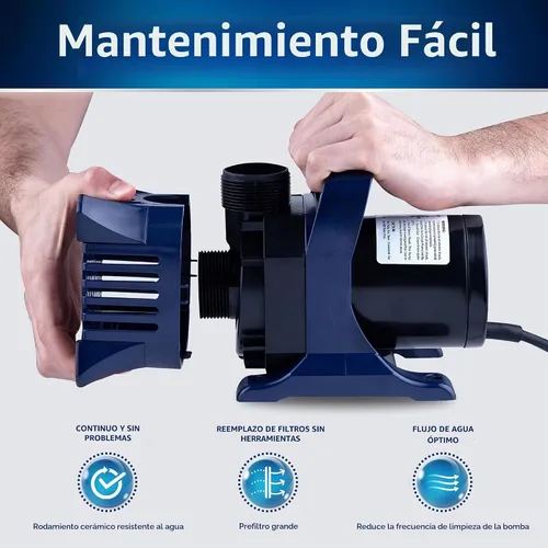 Vista 6 de Alpine Corporation PAL10300 10300 Bomba para estanque, 33', negro