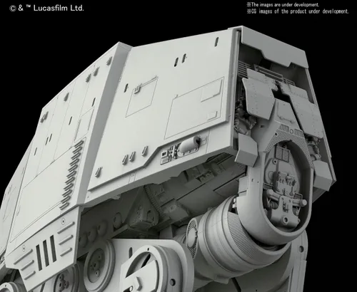 Vista 5 de Bandai Hobby Kit de construcción de Star Wars 1/144 AT-AT Walker