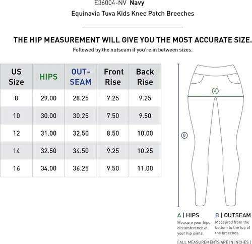 Vista 2 de Equinavia Tuva Kids - Pantalones tradicionales de tiro medio con parche de rodilla