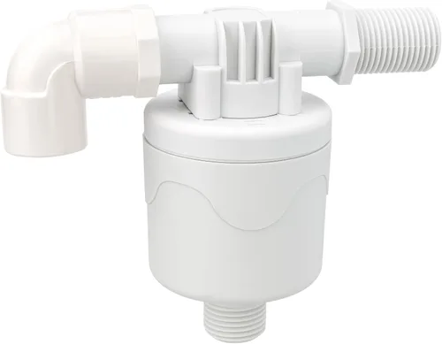 Vista 10 de Baomain Válvula automática de control de nivel de agua, rosca macho de 1/1 pulgada, válvula de flotador de cierre automático, acero inoxidable 304