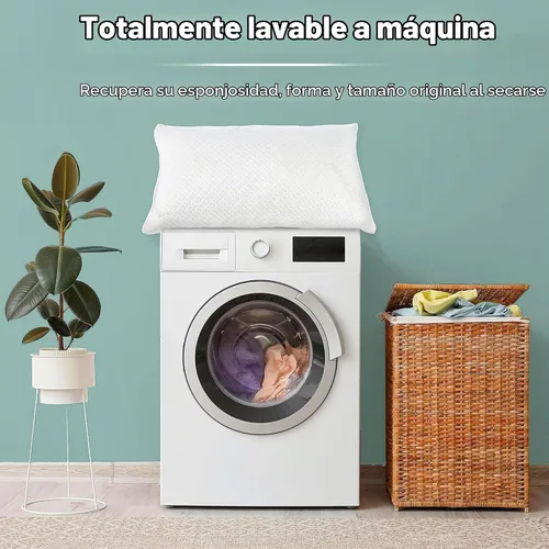 Vista 8 de Almohada estándar de espuma viscoelástica triturada Snuggle-Pedic para dormir - Refrescante y con soporte para el cuello, la espalda y los hombros
