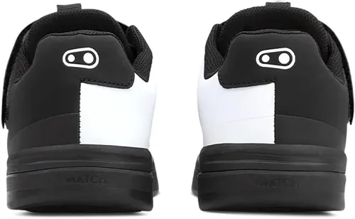 Vista 3 de Crankbrothers Stamp Speed Lace - Zapatos planos de MTB unisex para adultos Negro/Blanco