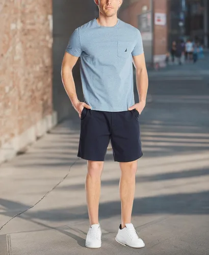 Vista 6 de Nautica Camiseta de manga corta con cuello redondo y bolsillo para hombre