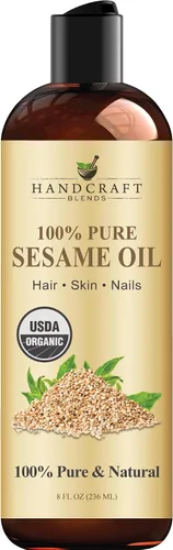 Vista 7 de Handcraft Blends Aceite de girasol orgánico USDA – prensado en frío de 16 onzas líquidas – 100% puro y natural – Aceite portador de grado premium