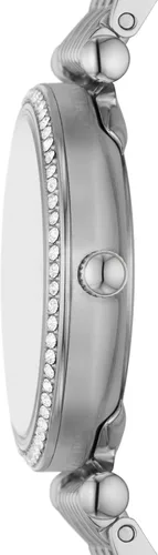 Vista 2 de Fossil Carlie - Reloj pequeño de mujer con correa de acero inoxidable o cuero