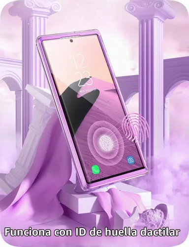 Vista 5 de i-Blason Cosmo Series - Funda para Samsung Galaxy S23 Ultra 5G (lanzado en 2023), diseño protector contra golpes, delgado y elegante, con protector