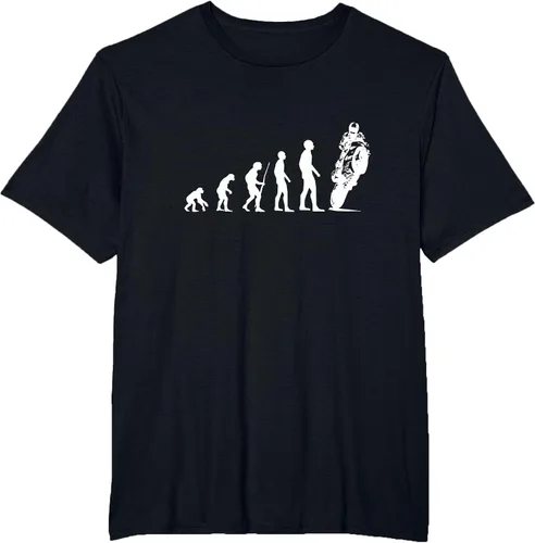 Vista 4 de GSXR Sports Bike Moto Gixxer Camiseta Asphalt Grey