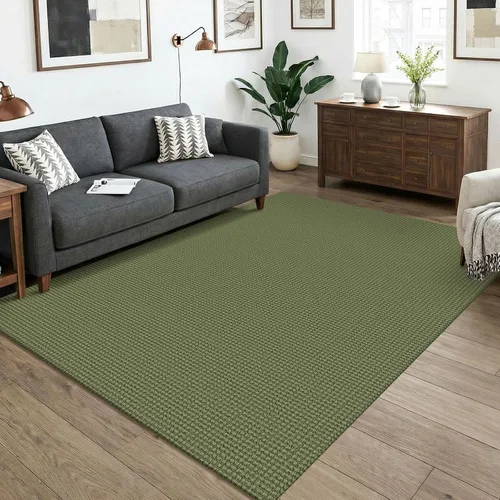 Vista 20 de KOZYFLY - Tapete para puerta de interior, lavable, pequeña, antideslizante, con respaldo de goma, felpudo de algodón para el hogar, color negro