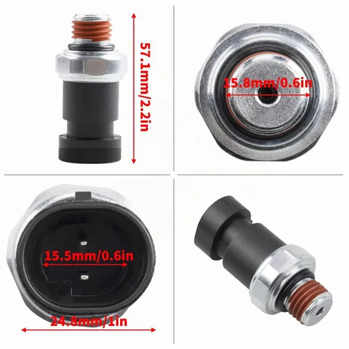 Vista 3 de Interruptor de sensor de presión de aceite D1843A, compatible con Chevy Equinox Colorado Trailblazer Traverse Impala Cadillac SRX XTS Buick Enclave