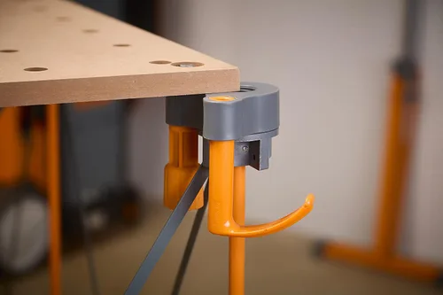 Vista 4 de BORA Centipede - Paquete de 2 accesorios para soporte de trabajo, accesorios de banco de trabajo Centipede para herramientas de trabajo de madera