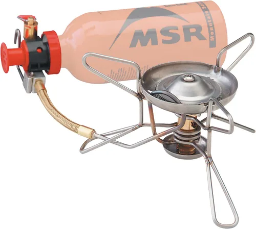 Vista 3 de MSR WhisperLite - Estufa compacta para camping y mochilero