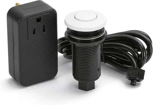 Vista 10 de Interruptor de aire y controlador de eliminación de basura con botón (negro)