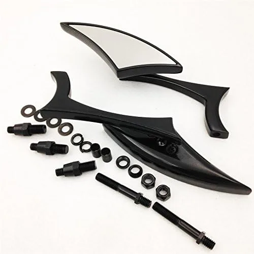 Vista 4 de XKH - Mini espejos para Harley Davidson Sportster Dyna Softail
