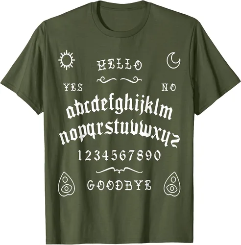 Vista 54 de Camiseta inspirada en la tabla Spirit Board Ouija Asphalt Grey