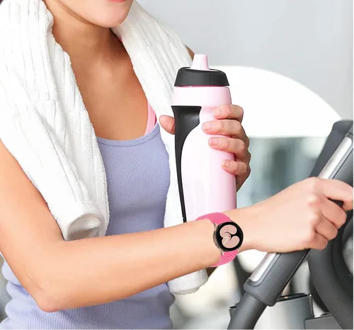 Vista 6 de Correa para Samsung Galaxy Watch 4/5/6 - 20/22mm Correa de Nylon Trenzada Elástica Solo Loop para Galaxy Watch 46mm/Gear S3/3 45mm