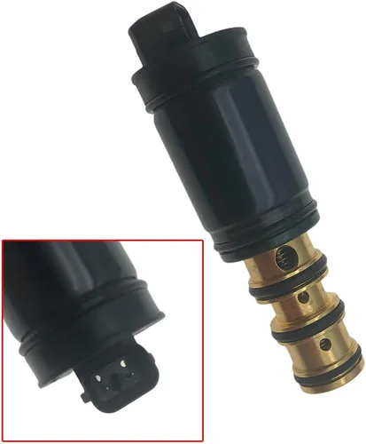 Vista 6 de Generic Válvula de control electrónico del compresor para Denso 5SE09C 5SE12C 5SEU09C 6SEU16C, apto para motor Yaris de 1.5 litros