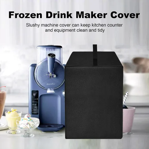 Vista 4 de GreenPan - Cubierta para máquina de helados GreenPan, resistente al agua, funda protectora para máquina de bebidas congeladas para servicio suave