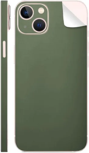 Vista 70 de SopiGuard Adhesivo para iPhone 15 Plus 6.7" Full Body Wrap Precision Edge-to-Edge (azul cepillado)