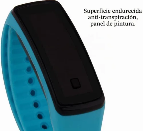 Vista 9 de Unisex Silicona LED Digital Creativa Pantalla Táctil Reloj Deportivo Pulsera 10 Pack