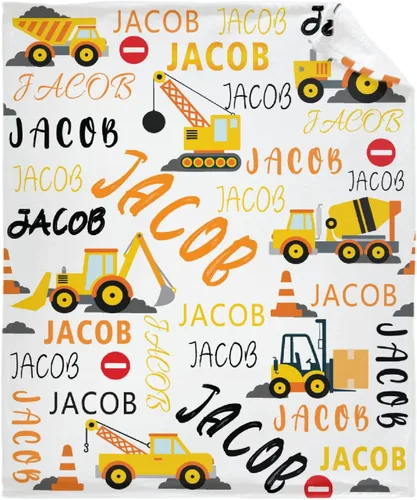 Vista 58 de Manta de bebé con texto en inglés «Just A Boy Who Loves Trucks» para niños y niñas, manta súper suave para envolver al recién nacido, acogedora