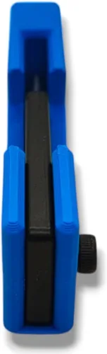 Vista 6 de Estuche protector para YubiKey 5/5C NFC – Llavero compacto y liviano con tornillo M3 de 2.5 mm, llave Allen no incluida (Azul, USB-A)