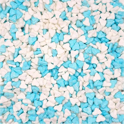 Vista 17 de NCS Gránulos comestibles de caramelo en forma de gorra de graduación – Decoración de cupcakes, pasteles y galletas, 7 onzas Gorra Grad Negra