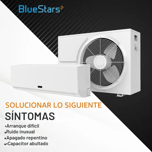 Vista 4 de BlueStars - Condensador de arranque de motor MFD 220-250V 216-259 uF