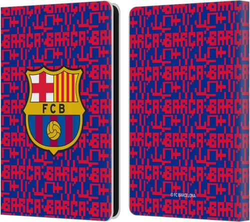 Vista 16 de Head Case Designs Funda de piel con licencia oficial del FC Barcelona Barca Crest Graphics compatible con Kindle Paperwhite 5 (2021)