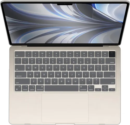 Vista 7 de IBENZER Funda para MacBook Air de 13 pulgadas 2026 2025 2024 2023 2022 M4 A3240 M3 A3113 M2 A2681, funda rígida con cubierta de teclado ScreenFilm