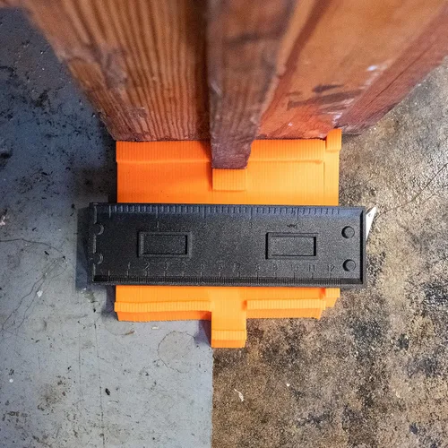 Vista 7 de GreatNeck - Juego de medidores de contorno, herramienta de calibre de contorno de 5 y 10 pulgadas con cerradura, hecho de plástico ABS de alta