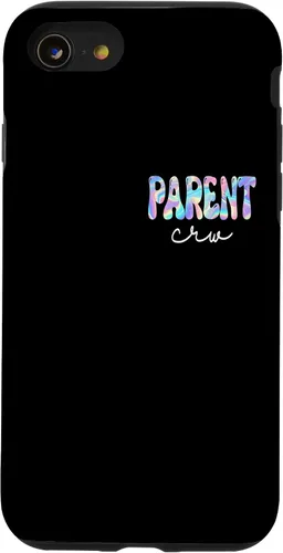 Vista 13 de iPhone 15 Parent Crew Groovy Back to School Cute Teachers Women Girl Case