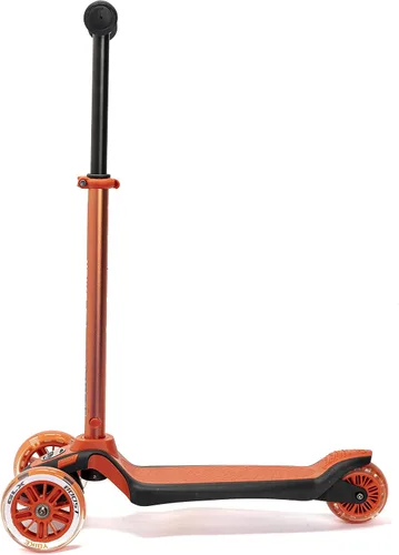 Vista 6 de Ybike GLX Boost Scooter con dirección ajustable y altura de manillar para niños de 2 a 13 años Naranja
