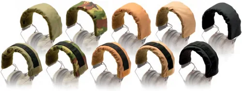 Vista 3 de Walker's Diadema envolvente para orejeras de tiro, cubierta universal transpirable para auriculares de protección auditiva, cierre de gancho y bucle