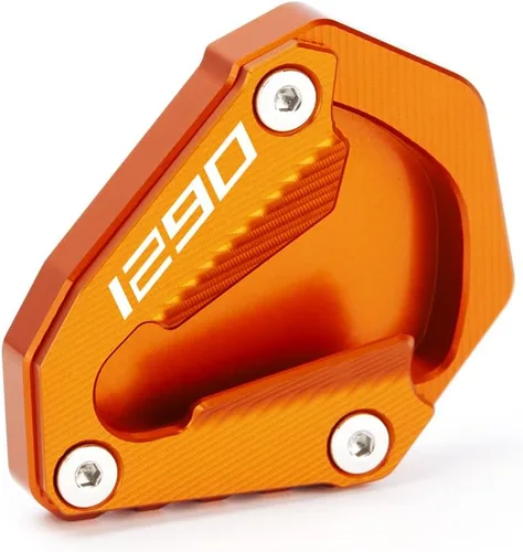 Vista 8 de Modeer Compatible con 1290 Super Adventure S 2021-2024 Placa de extensión de soporte CNC para motocicleta, soporte lateral, almohadilla de soporte