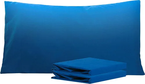 Vista 120 de NTBAY Juego de fundas de almohada estándar, paquete de 2 fundas de almohada de microfibra cepillada de 20 x 26 pulgadas, suaves, sin arrugas Aqua