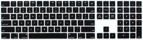 Vista 8 de ProElife Protector de silicona ultra fino para teclado mágico Apple iMac 2019-2017 con teclado numérico A1843 Teclado numérico inalámbrico Bluetooth
