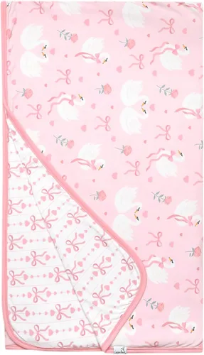Vista 57 de Copper Pearl Manta de bebé jumbo de 3 capas: edredones suaves para niños y niñas Transpirable, acogedora, manta para niños pequeños Edredón